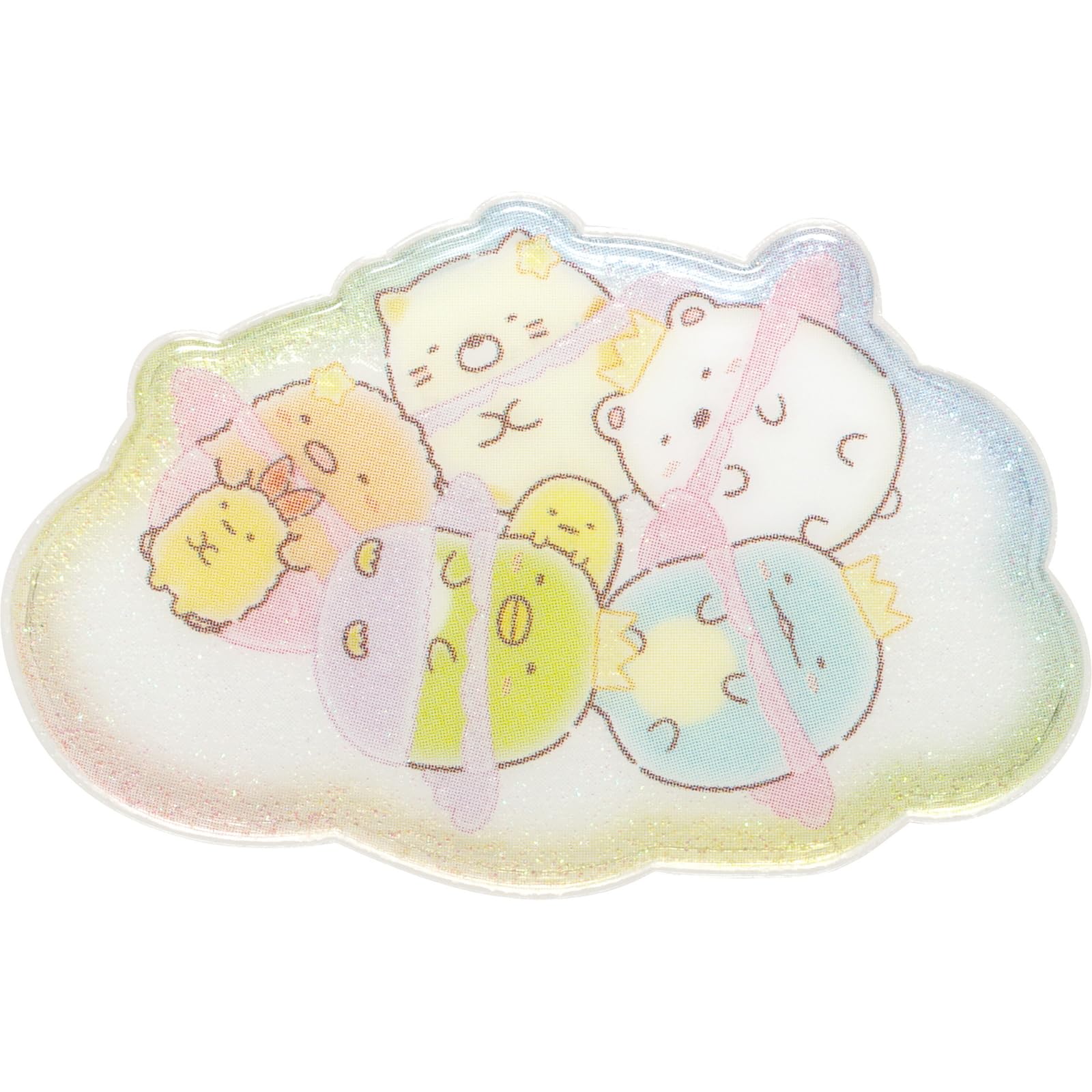 San-X Sumikko Gurashi Glitter Clear Sticker Se60805 H17 x W9 x D0.1Cm- Japan Figure Store - #1 Bring To You The Best Japanese Goods