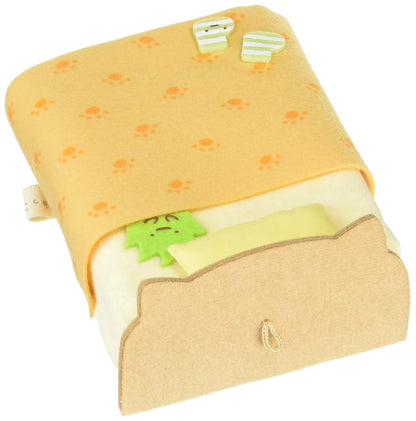 San-X Sumikko Gurashi Plush Bed Orange Hand-Held Mr71805- Japan Figure Store - #1 Bring To You The Best Japanese Goods