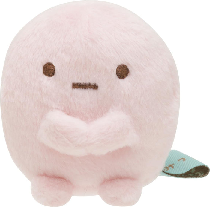 San-X Sumikko Gurashi Hand-Held Plush Toy Tapioca Pink- Japan Figure Store - #1 Bring To You The Best Japanese Goods