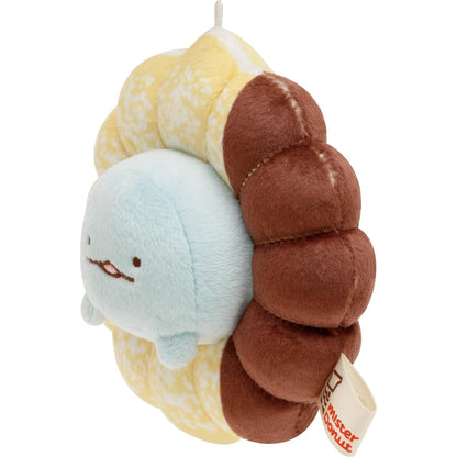 San-X Sumikko Gurashi Mister Donut Hanging Plush Lizard Angel Mo48901- Japan Figure Store - #1 Bring To You The Best Japanese Goods