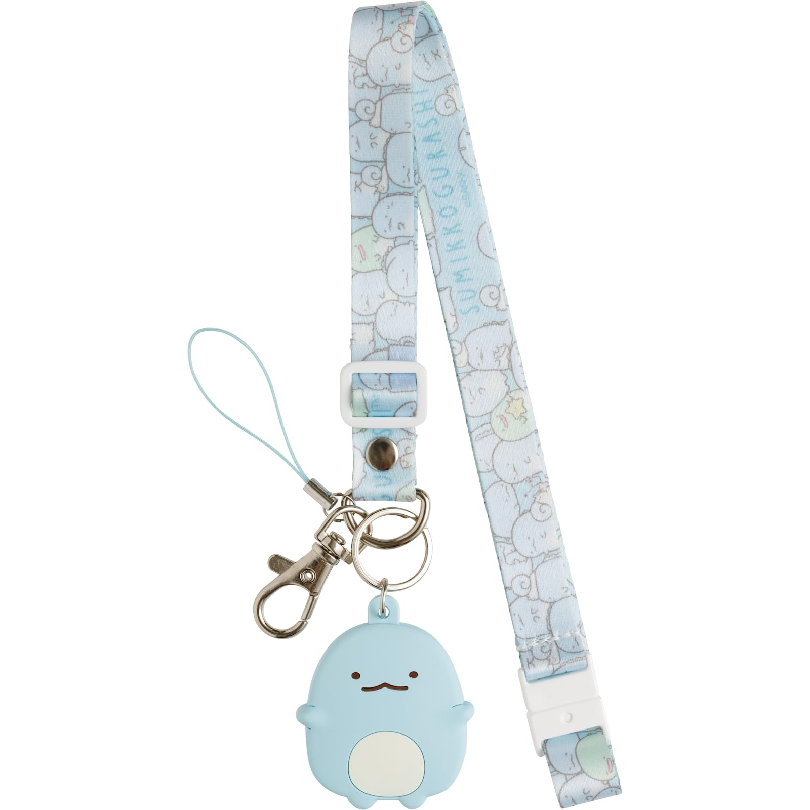San-X Sumikko Gurashi Neck Strap Lizard AB31604 400x15mm Durable Design