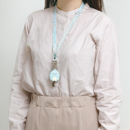 San-X Sumikko Gurashi Neck Strap Lizard AB31604 400x15mm Durable Design