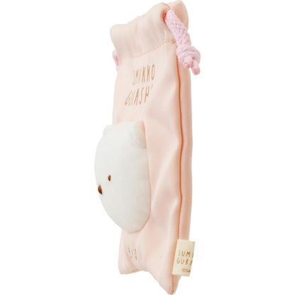 San-X Sumikko Gurashi Polar Bear Drawstring Bag Ca50601- Japan Figure Store - #1 Bring To You The Best Japanese Goods
