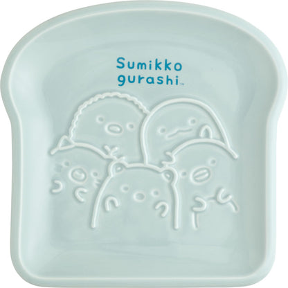 San-X Sumikko Gurashi Toast Plate Tk20202 - Perfect Breakfast Dish- Japan Figure Store - #1 Bring To You The Best Japanese Goods