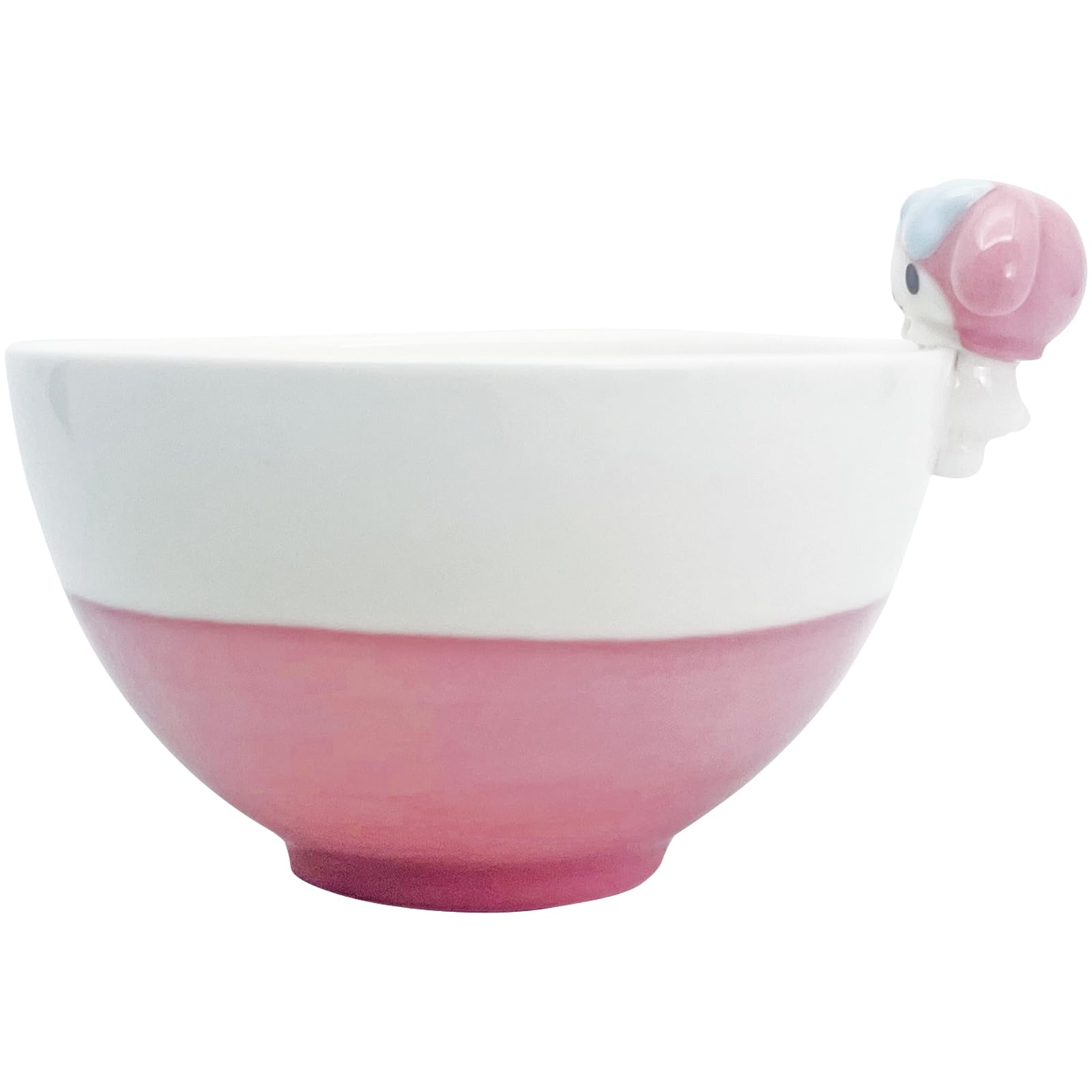 Sun Art My Melody Ride-On Rice Bowl & Teacup Set Sanrio Gift- Japan Figure Store - #1 Bring To You The Best Japanese Goods