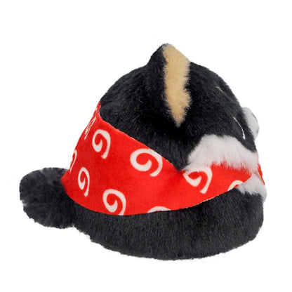 Sanei Dango Friends Plush Toy Inu Dango Kuroshiba 7.5cm x 6cm x 7cm