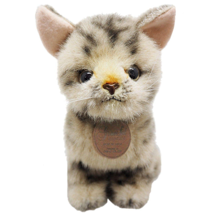 Sanei Boeki Graceful Cat Plush Toy American Shorthair Brown 20.5Cm Japan Made- Japan Figure Store - #1 Bring To You The Best Japanese Goods