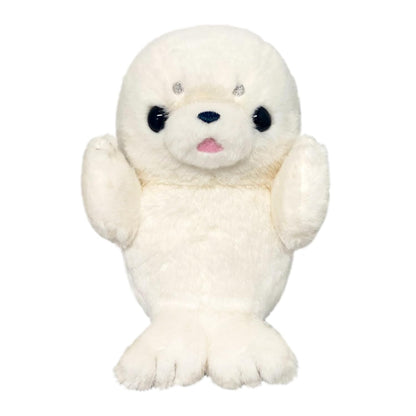 Sanei Boeki Kyunkoro Seal 10x12x12cm Plush Toy - Soft & Cuddly- Japan Figure Store - #1 Bring To You The Best Japanese Goods