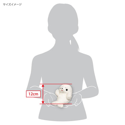 Sanei Boeki Kyunkoro Seal 10x12x12cm Plush Toy - Soft & Cuddly- Japan Figure Store - #1 Bring To You The Best Japanese Goods