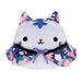 Sanei Boeki Local Dango Blue Haori Cat Plush Toy 7.5cm x 6cm x 7cm Kyoto- Japan Figure Store - #1 Bring To You The Best Japanese Goods