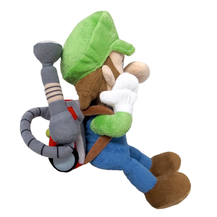 Sanei Boeki Luigi's Mansion 2 Luigi Strobe Head Plush Toy 10x13x25cm- Japan Figure Store - #1 Bring To You The Best Japanese Goods
