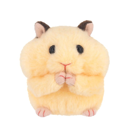 Sanei Boeki Mogomogo Hamusta Kinkuma-San W6×D7×H7.5Cm Plush Toy- Japan Figure Store - #1 Bring To You The Best Japanese Goods
