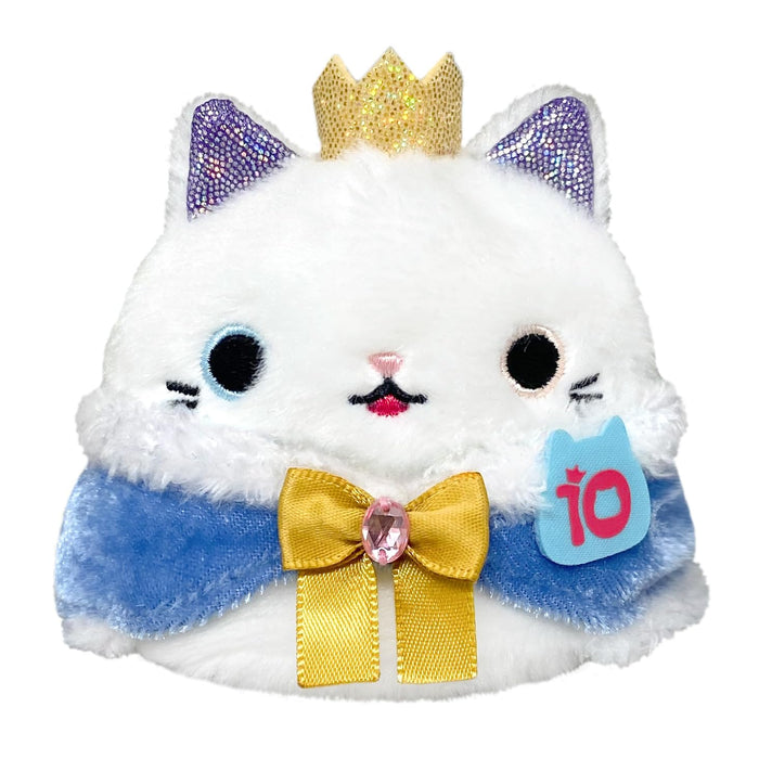Sanei Boeki Nekodango 10th Anniversary Odd Eye Plush Toy 9x8x7cm- Japan Figure Store - #1 Bring To You The Best Japanese Goods