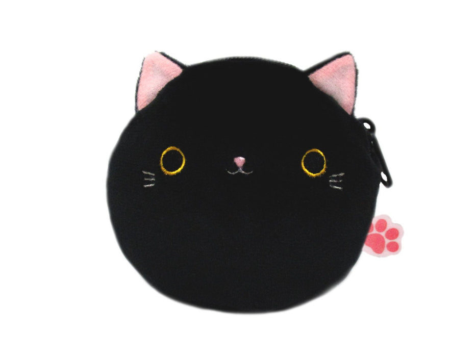 Sanei Boeki Nekodango Omochi Pochi Black Plush Toy 10Cm Tall- Japan Figure Store - #1 Bring To You The Best Japanese Goods