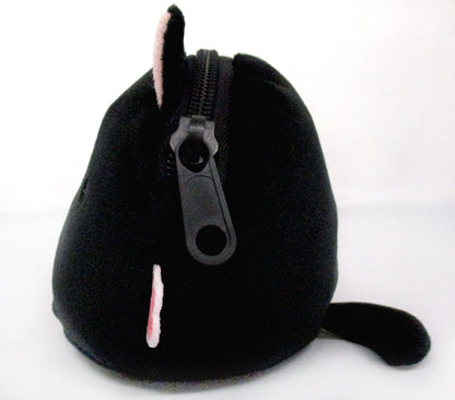Sanei Boeki Nekodango Omochi Pochi Black Plush Toy 10Cm Tall- Japan Figure Store - #1 Bring To You The Best Japanese Goods