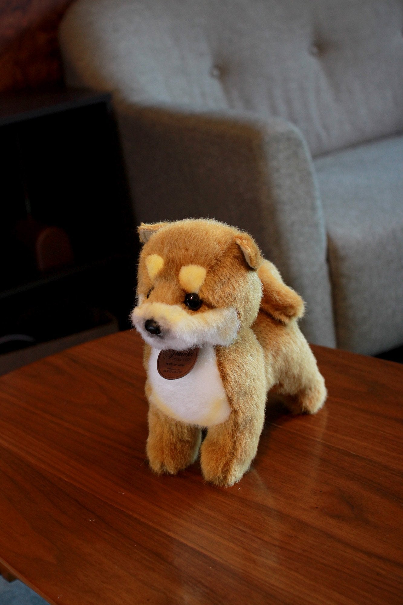 Sanei Boeki Shiba Inu Plush Toy (S) Brown 12.5x24x21.5cm - Made in Japan- Japan Figure Store - #1 Bring To You The Best Japanese Goods
