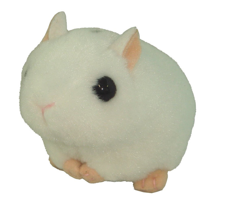 Sanei Boeki Djungarian Hamster Plush Toy - Trembling Pearl White 6.5x9.5x7.5Cm- Japan Figure Store - #1 Bring To You The Best Japanese Goods