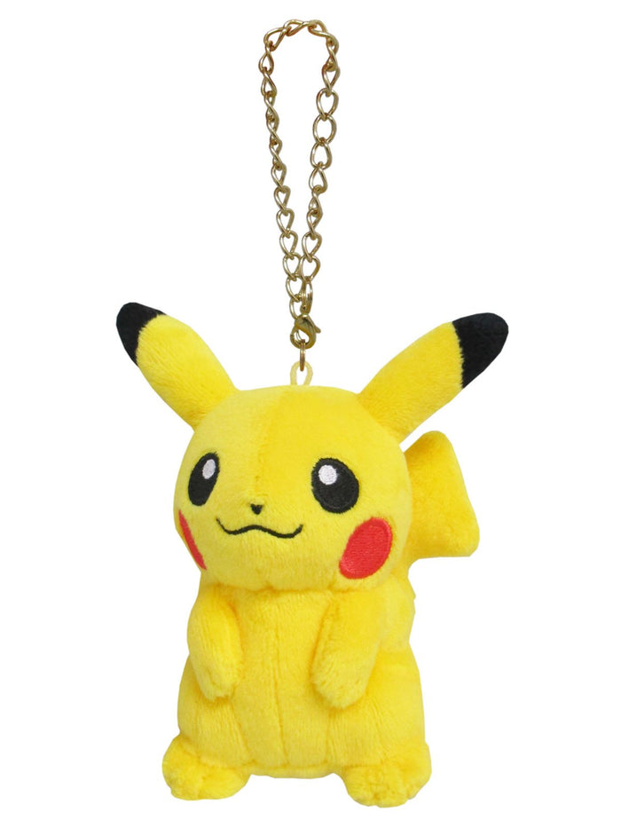 Sanei Boeki Pikachu Plush Mascot 11cm - Official Pokemon All Star Collection- Japan Figure Store - #1 Bring To You The Best Japanese Goods