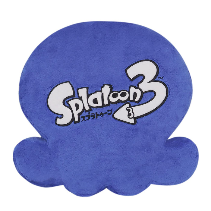 Sanei Boeki Splatoon 3 Octopus Cushion Blue 33x11x34cm - All Star Collection- Japan Figure Store - #1 Bring To You The Best Japanese Goods