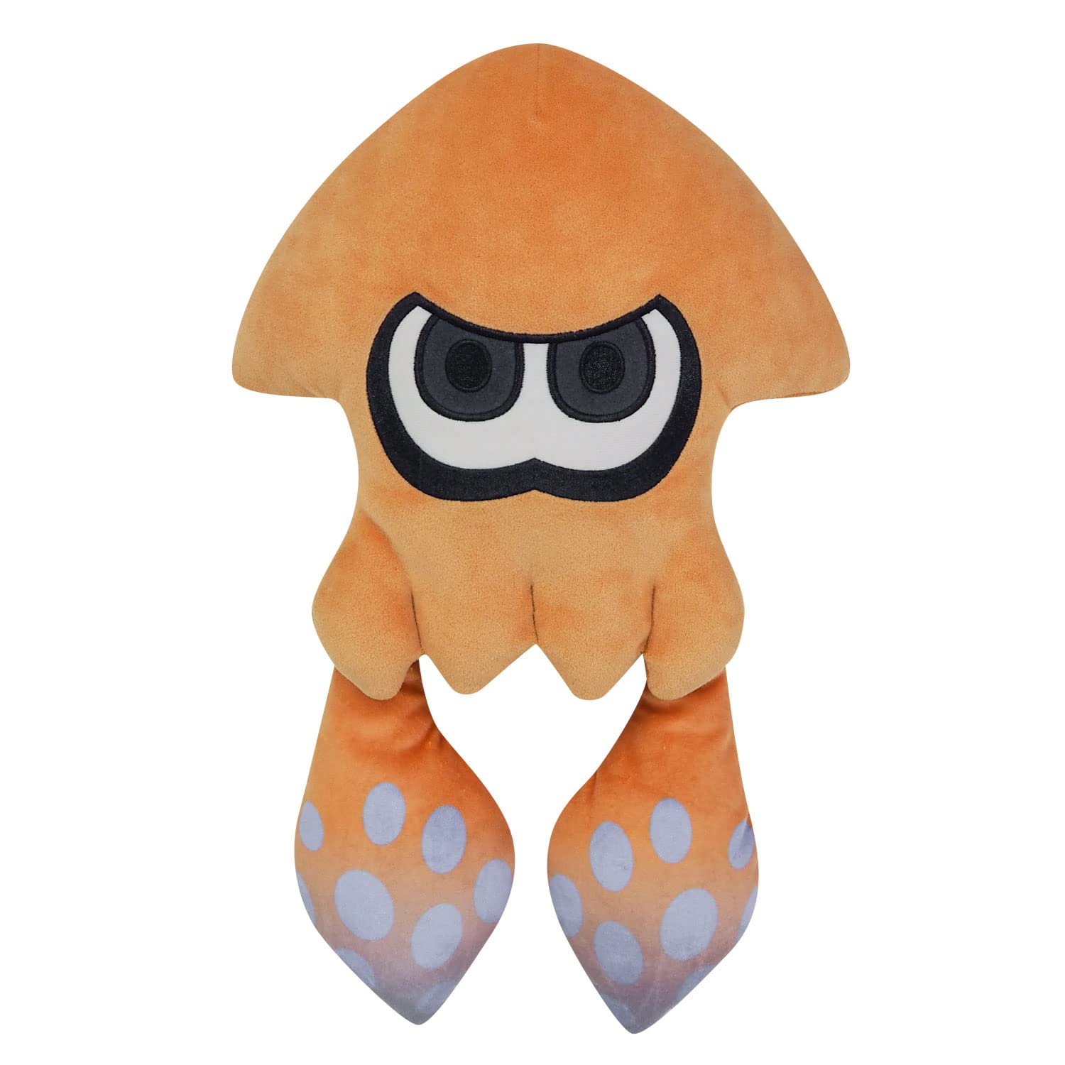 Sanei Boeki Splatoon 3 Squid M Orange Plush Toy 26x11x40cm- Japan Figure Store - #1 Bring To You The Best Japanese Goods