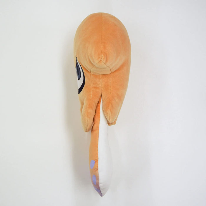 Sanei Boeki Splatoon 3 Squid M Orange Plush Toy 26x11x40cm- Japan Figure Store - #1 Bring To You The Best Japanese Goods