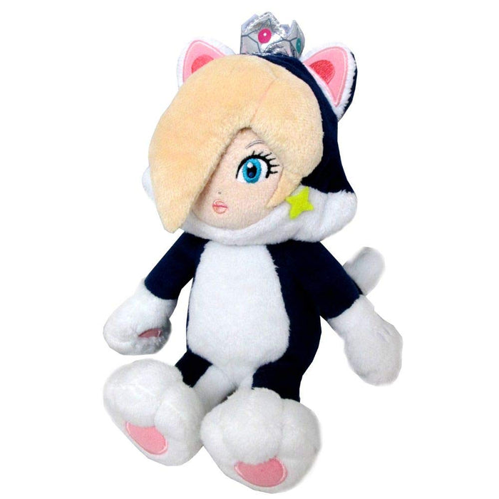 Sanei Boeki Super Mario 3D World Rosetta Cat Small Plush Toy 812063- Japan Figure Store - #1 Bring To You The Best Japanese Goods