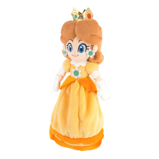 Sanei Boeki Super Mario Daisy Plush Toy - 10x7.5x25cm All Star Collection- Japan Figure Store - #1 Bring To You The Best Japanese Goods
