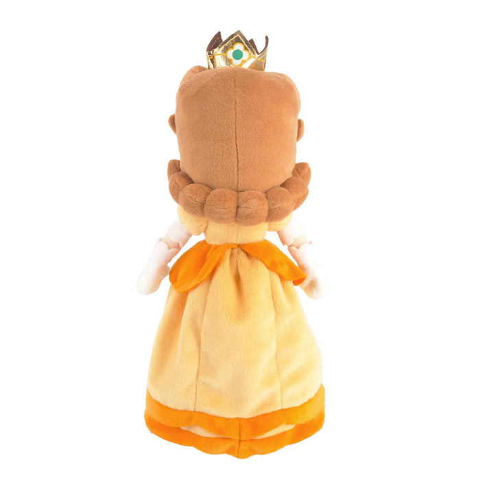 Sanei Boeki Super Mario Daisy Plush Toy - 10x7.5x25cm All Star Collection- Japan Figure Store - #1 Bring To You The Best Japanese Goods