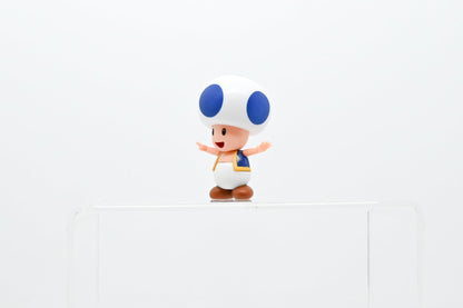 Sanei Boeki Super Mario Figure Collection Blue Toad Fcm-033- Japan Figure Store - #1 Bring To You The Best Japanese Goods