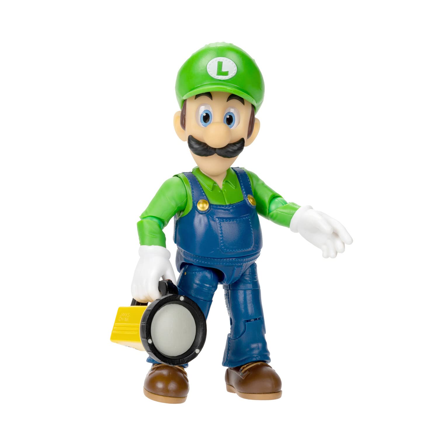 Sanei Boeki Luigi Action Figure - 13.5cm | Super Mario Bros. Movie Collectible- Japan Figure Store - #1 Bring To You The Best Japanese Goods