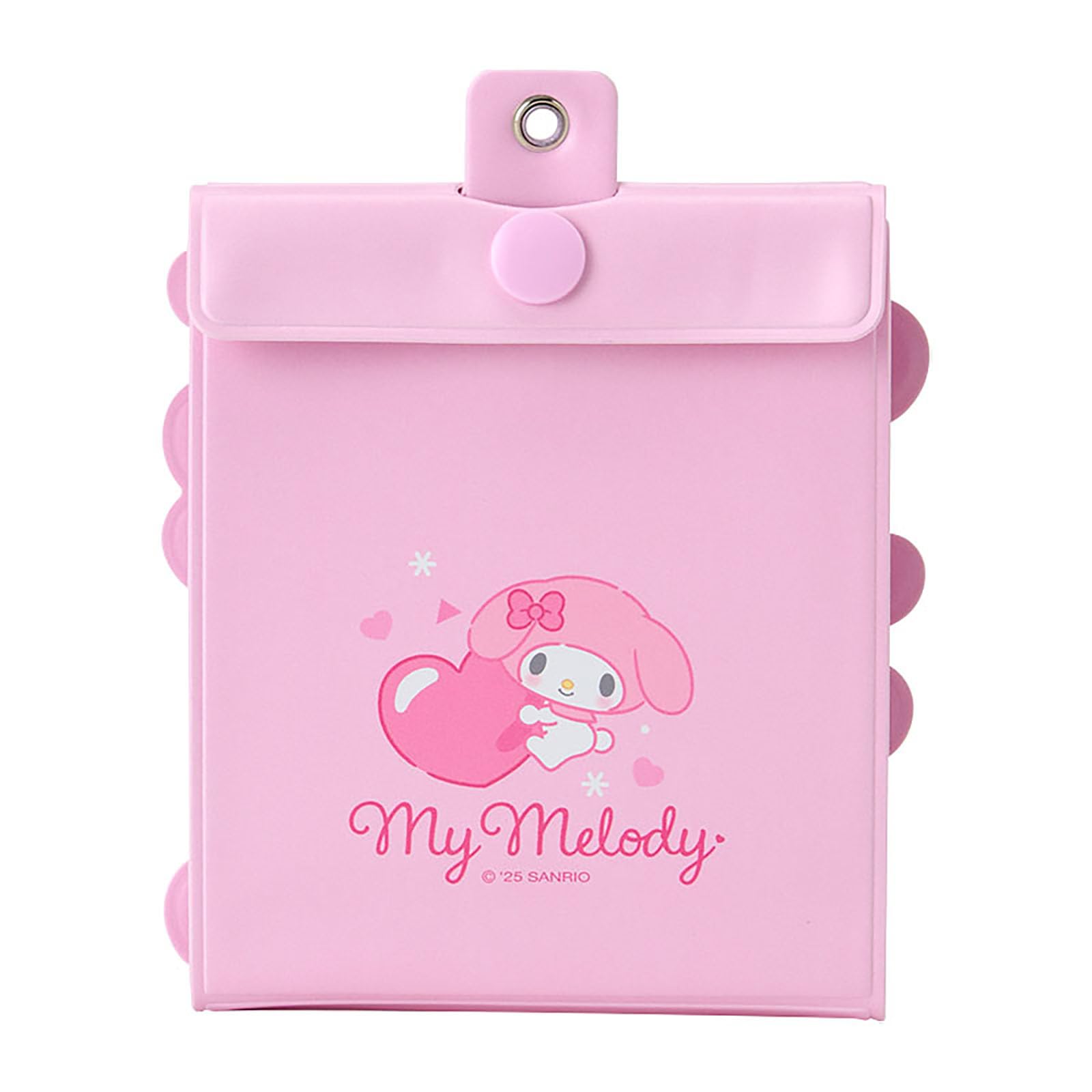 Sanrio My Melody Accordion Card Holder Enjoy Idol PVC 8 Pockets 16 Cards