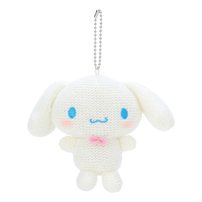 Sanrio Cinnamoroll Amigurumi-Style Knitted Mascot Holder - 13x6x11cm- Japan Figure Store - #1 Bring To You The Best Japanese Goods