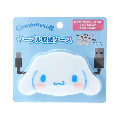 Sanrio Cinnamoroll Cable Storage Case 5.4x10.2x1.5cm - Cute Cable Holder- Japan Figure Store - #1 Bring To You The Best Japanese Goods