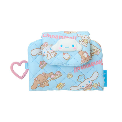 Sanrio Cinnamoroll Bifold Card & Coin Case for Kids Polyester & Cotton