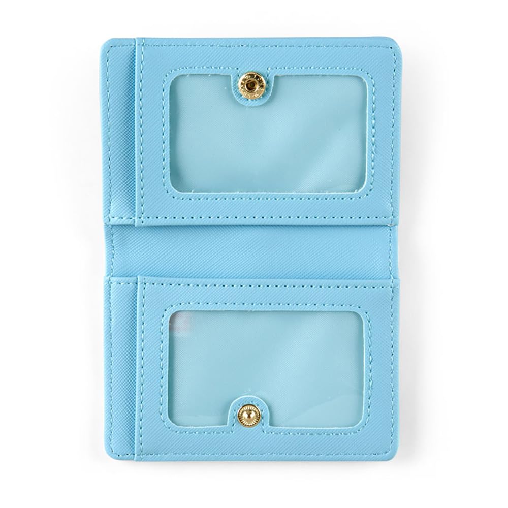 Sanrio Cinnamoroll Bi-Fold ID Card Case 7.5x10.5x1.5 cm Personal Accessory- Japan Figure Store - #1 Bring To You The Best Japanese Goods