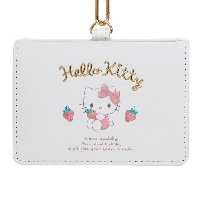 Sanrio Hello Kitty Card Case Bi-Fold ID Holder 7.5x10.5x1.5 Cm- Japan Figure Store - #1 Bring To You The Best Japanese Goods