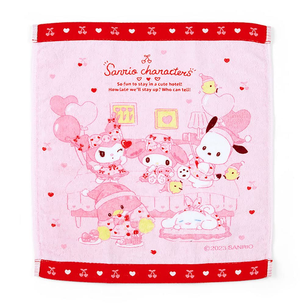 Sanrio Hand Towel with Fun Hokans Design - Sanrio Characters 821241- Japan Figure Store - #1 Bring To You The Best Japanese Goods