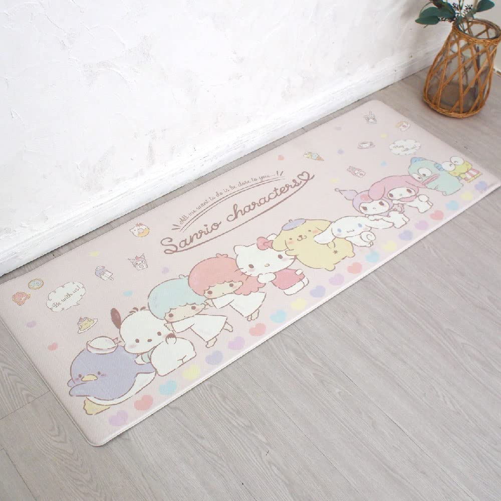 Sanrio Characters PVC Kitchen Mat 45x120cm Water Repellent & Antibacterial- Japan Figure Store - #1 Bring To You The Best Japanese Goods