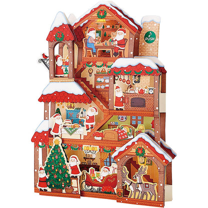Sanrio Christmas Card Melody Santa's House 20 Winter Songs Greeting Card- Japan Figure Store - #1 Bring To You The Best Japanese Goods