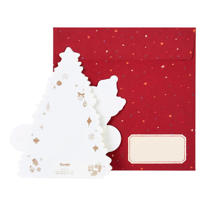 Sanrio Christmas Greeting Card - Santa From The Tree - Overseas Shipping- Japan Figure Store - #1 Bring To You The Best Japanese Goods