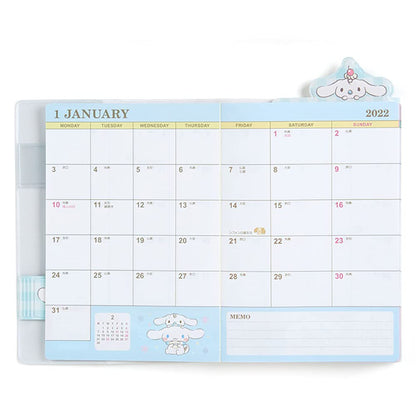 Sanrio Cinnamoroll 2022 A6 Diary with Bookmark- Japan Figure Store - #1 Bring To You The Best Japanese Goods