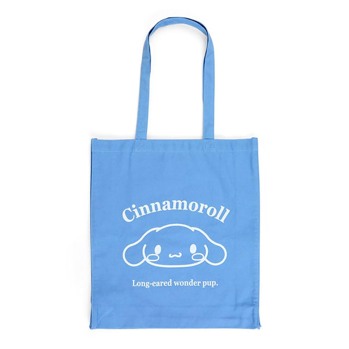 Sanrio Cinnamoroll Cotton Tote Bag 40x36x10cm Character Handbag- Japan Figure Store - #1 Bring To You The Best Japanese Goods