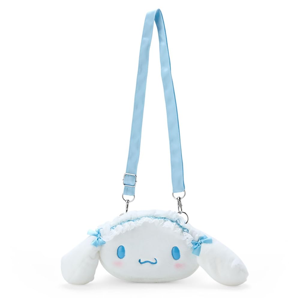 Sanrio Cinnamoroll Face-Shaped Pochette Light Blue 12.8x29.4x7.5 cm- Japan Figure Store - #1 Bring To You The Best Japanese Goods