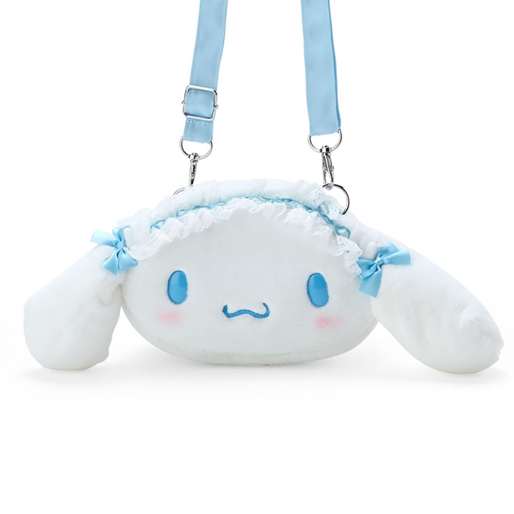 Sanrio Cinnamoroll Face-Shaped Pochette Light Blue 12.8x29.4x7.5 cm- Japan Figure Store - #1 Bring To You The Best Japanese Goods