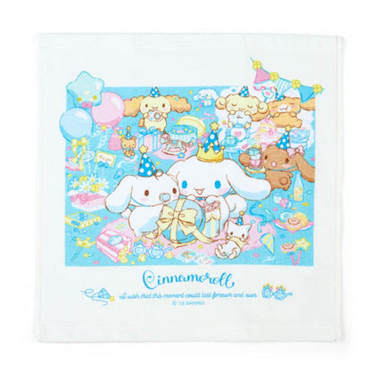 Sanrio Cinnamoroll Hand Towel After Party 965669 Soft Plush 100% Cotton- Japan Figure Store - #1 Bring To You The Best Japanese Goods