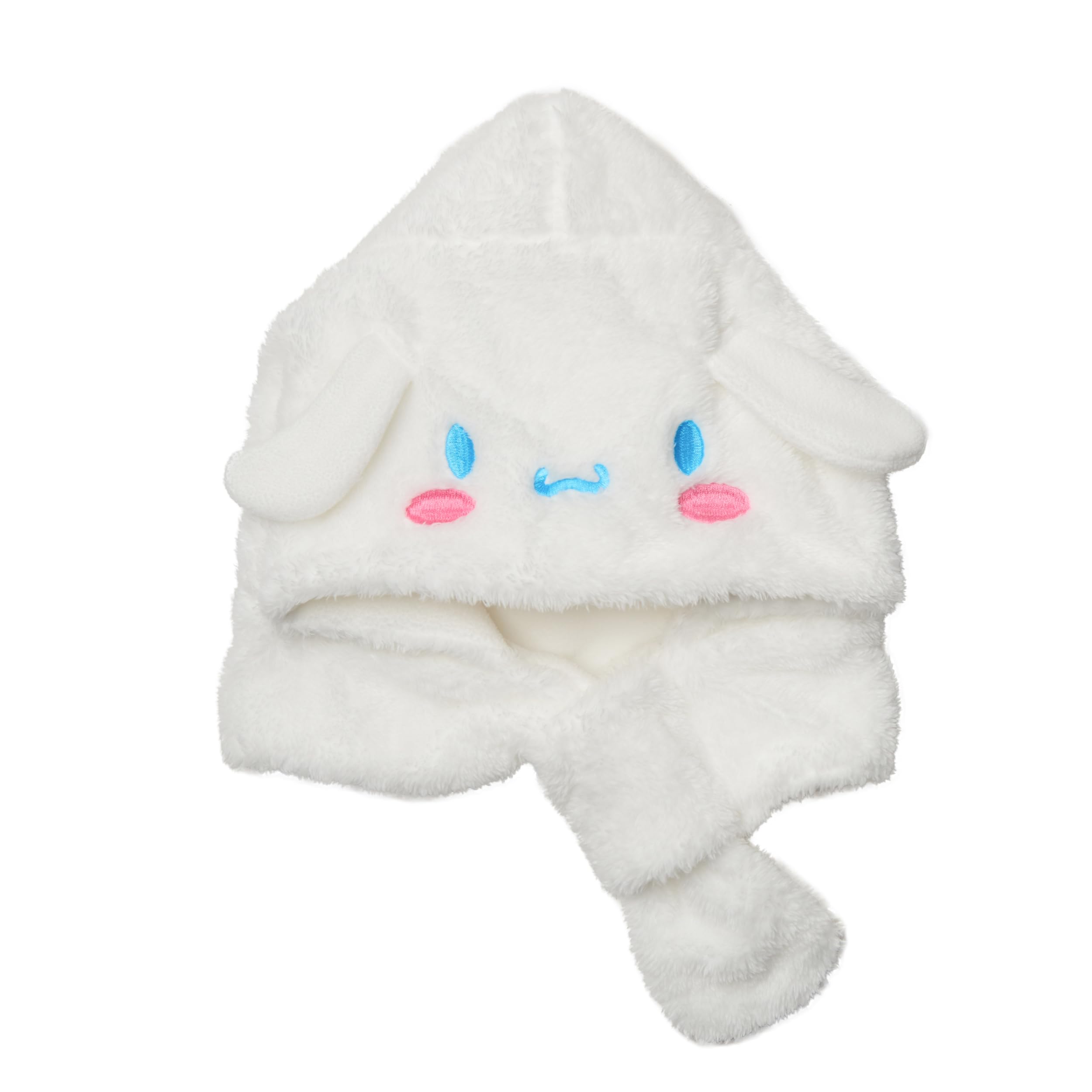 Sanrio Cinnamoroll Pattern Hooded Neck Warmer for Kids- Japan Figure Store - #1 Bring To You The Best Japanese Goods