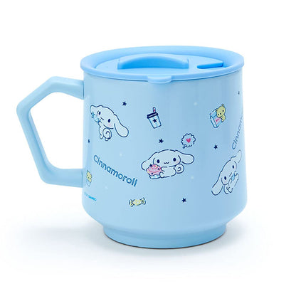 Sanrio Cinnamoroll Stainless Steel Mug With Lid 12oz Durable & Cute- Japan Figure Store - #1 Bring To You The Best Japanese Goods