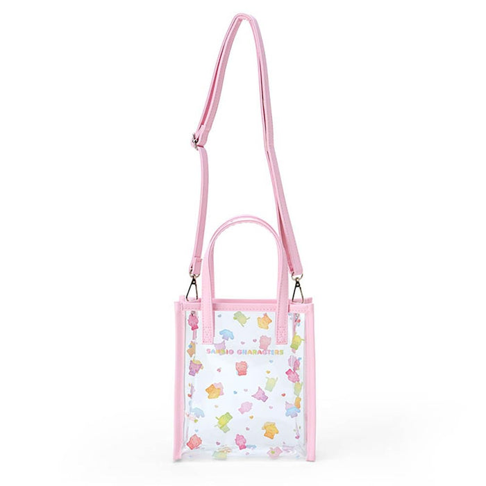 Sanrio Clear Handbag with Shoulder Strap - Gummy Candy Sanrio Characters 598917- Japan Figure Store - #1 Bring To You The Best Japanese Goods