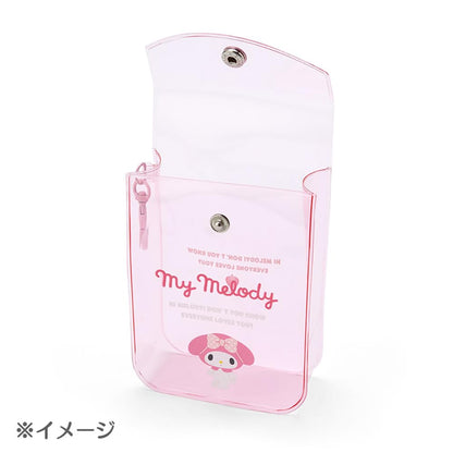 Sanrio Clear Mini Pouch Cinnamoroll 13x10x4 cm - Cute Character Bag- Japan Figure Store - #1 Bring To You The Best Japanese Goods
