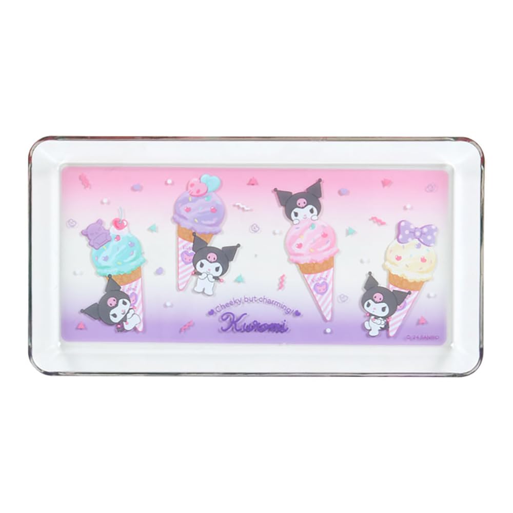 Sanrio Clear Pen Tray Ice Party Kuromi Desk Organizer 390143- Japan Figure Store - #1 Bring To You The Best Japanese Goods
